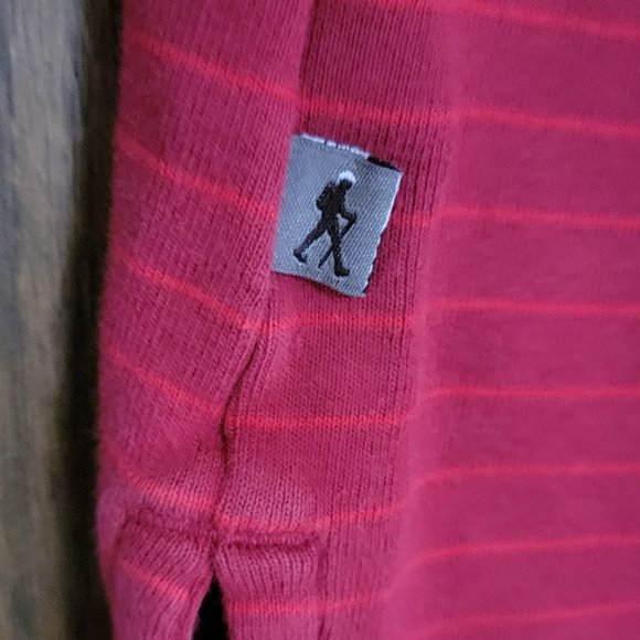 Red Royal Robbins Striped Tee Size Small - Picture 6 of 14